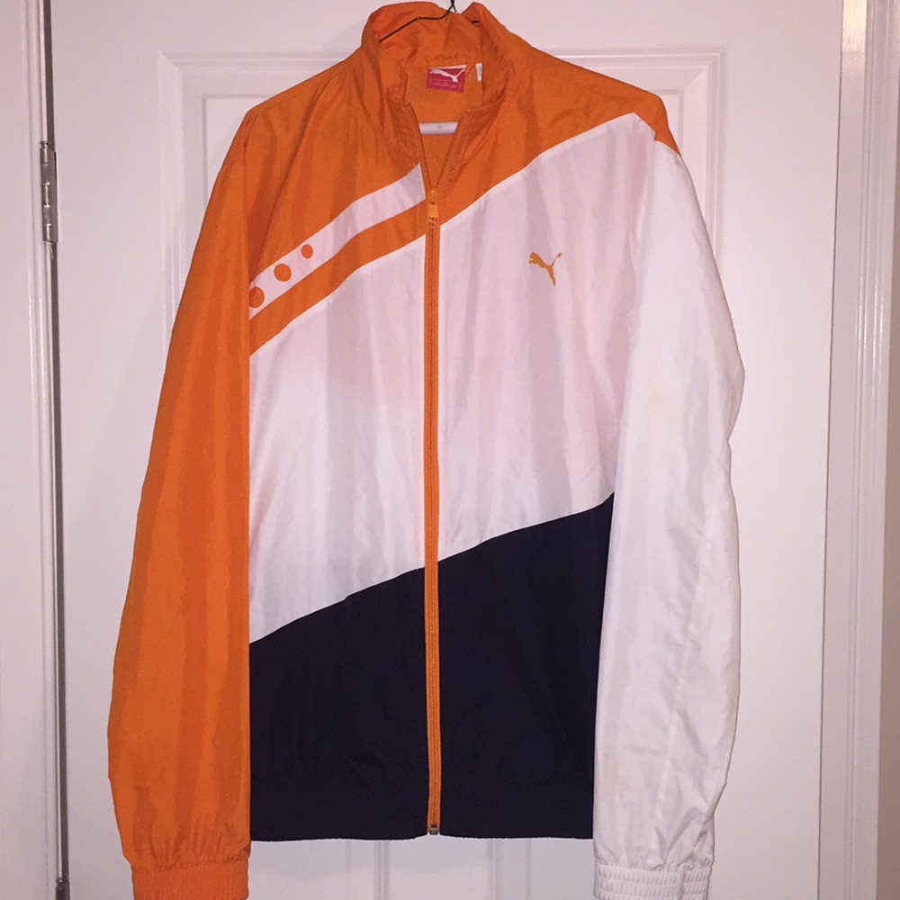 Vintage Puma Windbreaker Zip Up